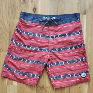 Katin Men's Red Swim Trunks